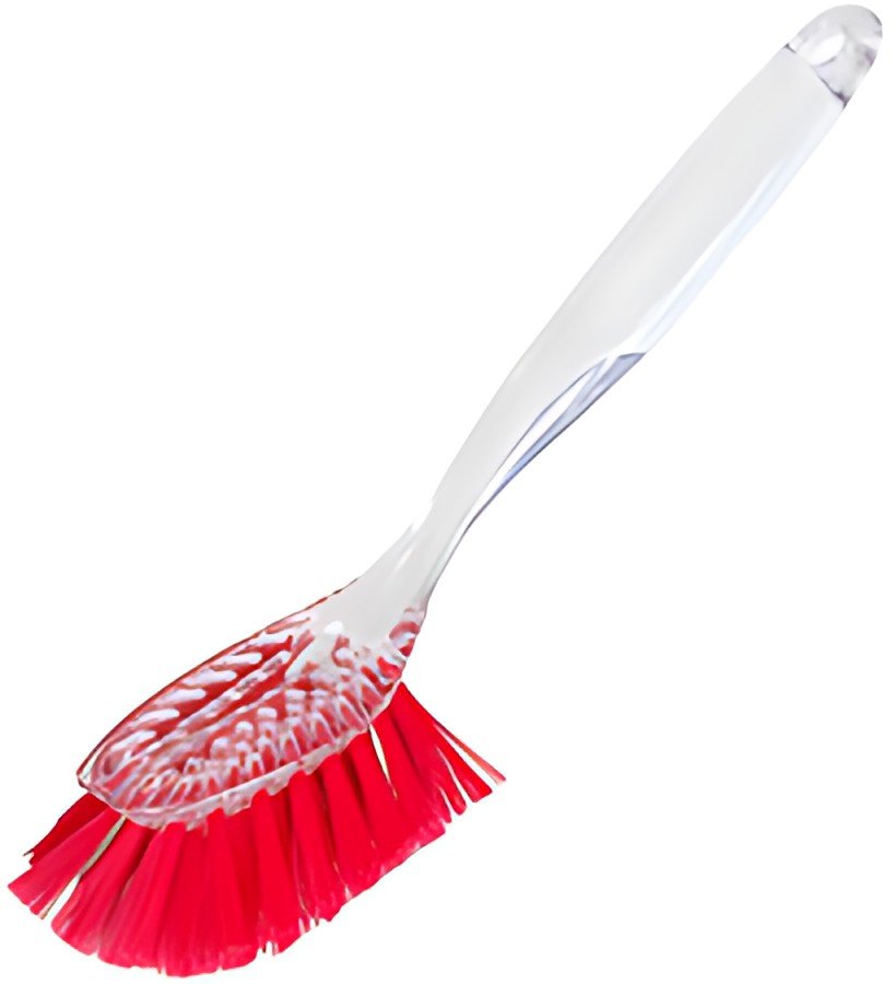 Peggy Perfect Brosse à vaisselle, ovale, transparent, 240 mm