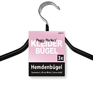Peggy Perfect Cintre en métal sans barre, pack de 3