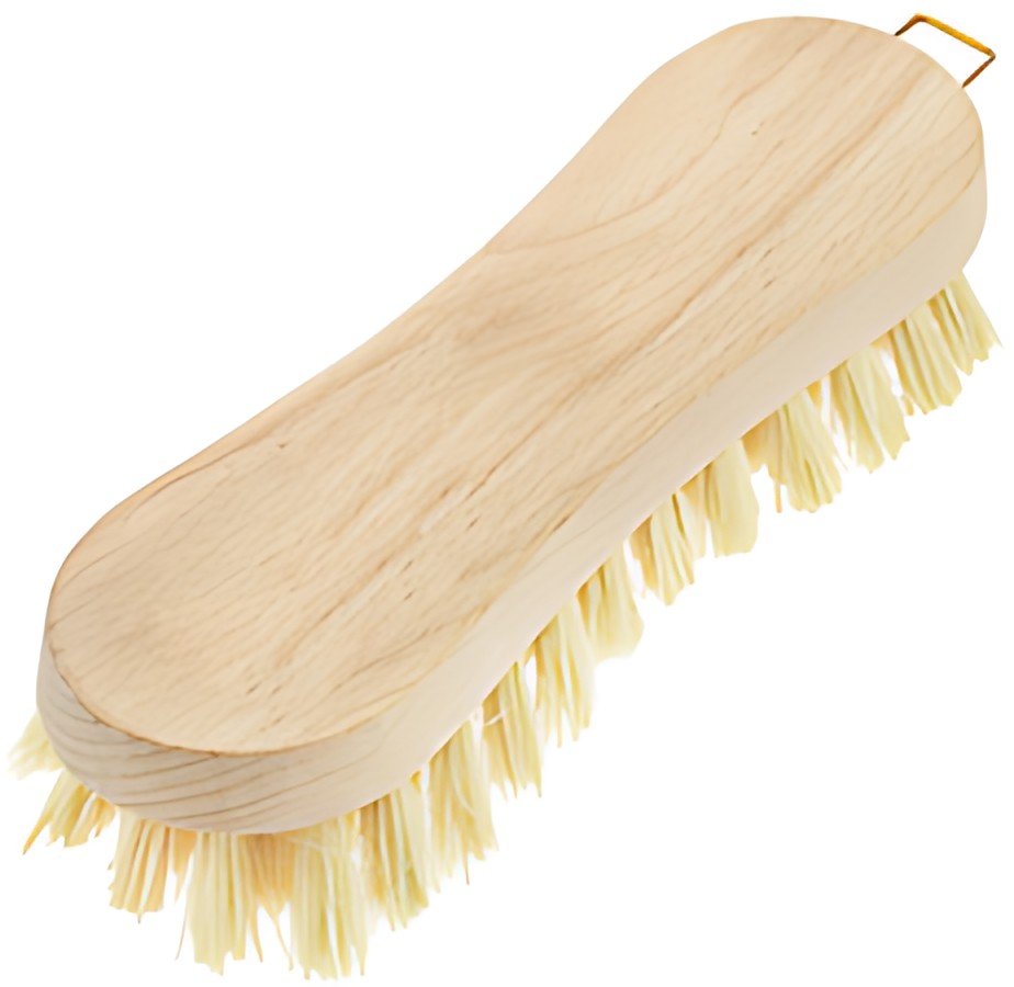 Peggy Perfect Brosse à récurer, bois naturel, forme de 8