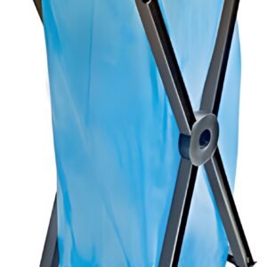 Peggy Perfect Support de sac poubelle, noir/blanc