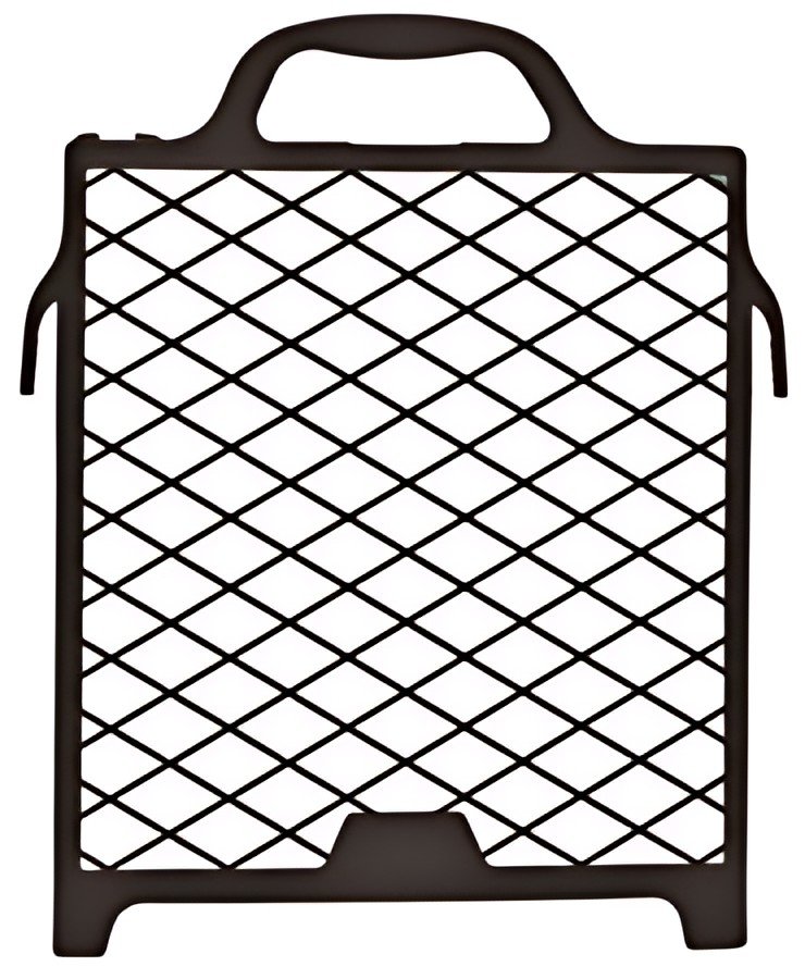 WESTEX Grille d'essorage, plastique, 220 x 250 mm, noir