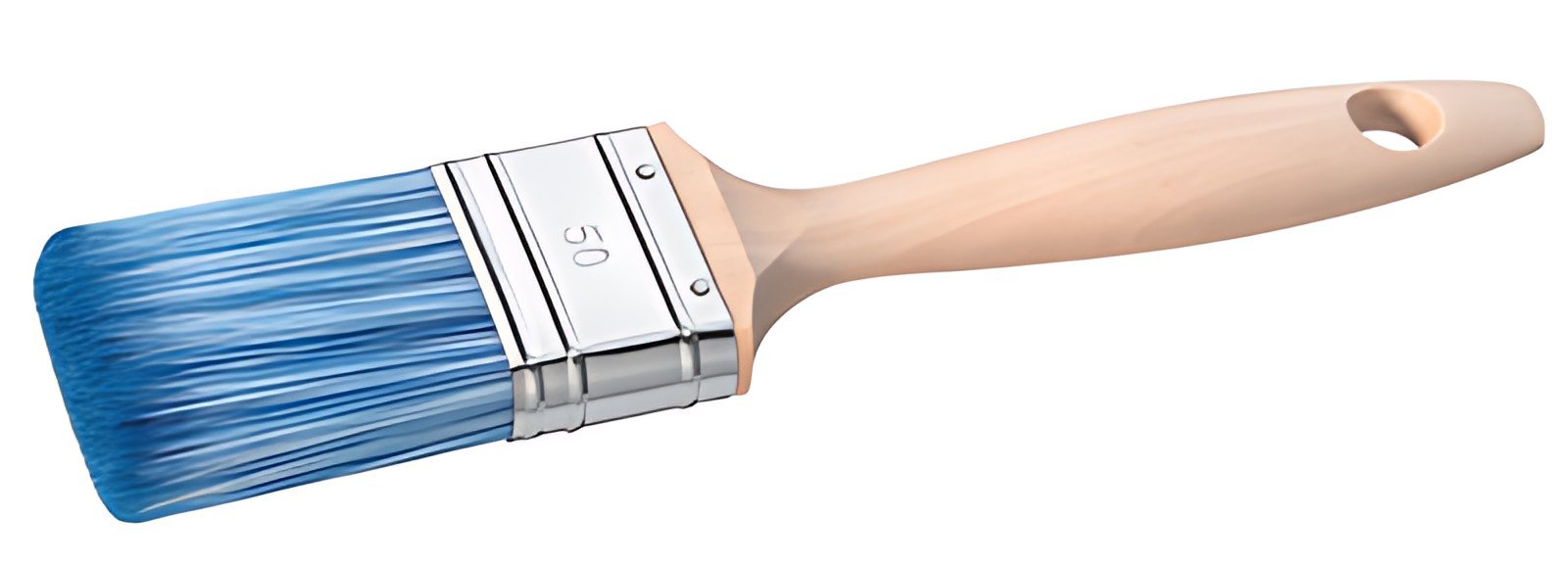 WESTEX Pinceau plat "SolidPro L", largeur: 60 mm, blanc bleu