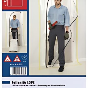 WESTEX Porte anti-poussière PEBD, (L)1.200 x (H)2.200 mm