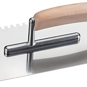WESTEX Platoir dentelé inox, 270 x 130 mm, denture 6x6 mm