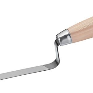 WESTEX Truelle à joints, poignée en bois, 10 mm