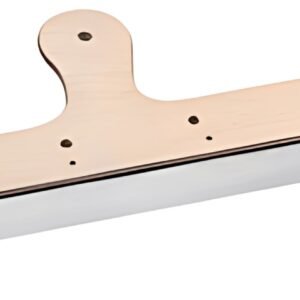 WESTEX Spatule pour façade en acier, poignée en bois, 600 mm
