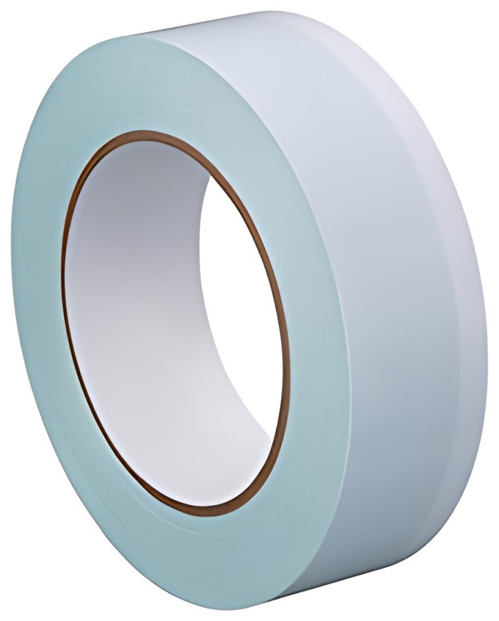 WESTEX Ruban de masquage, 35 mm x 25 m, vert/blanc