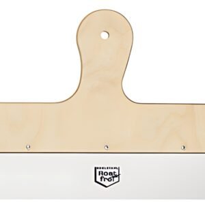 WESTEX Couteau à enduire, inoxydable, 400 mm, manche en bois