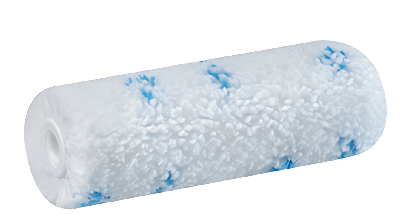 WESTEX Rouleau petites surfaces MICROSTAR, 100mm, blanc/bleu