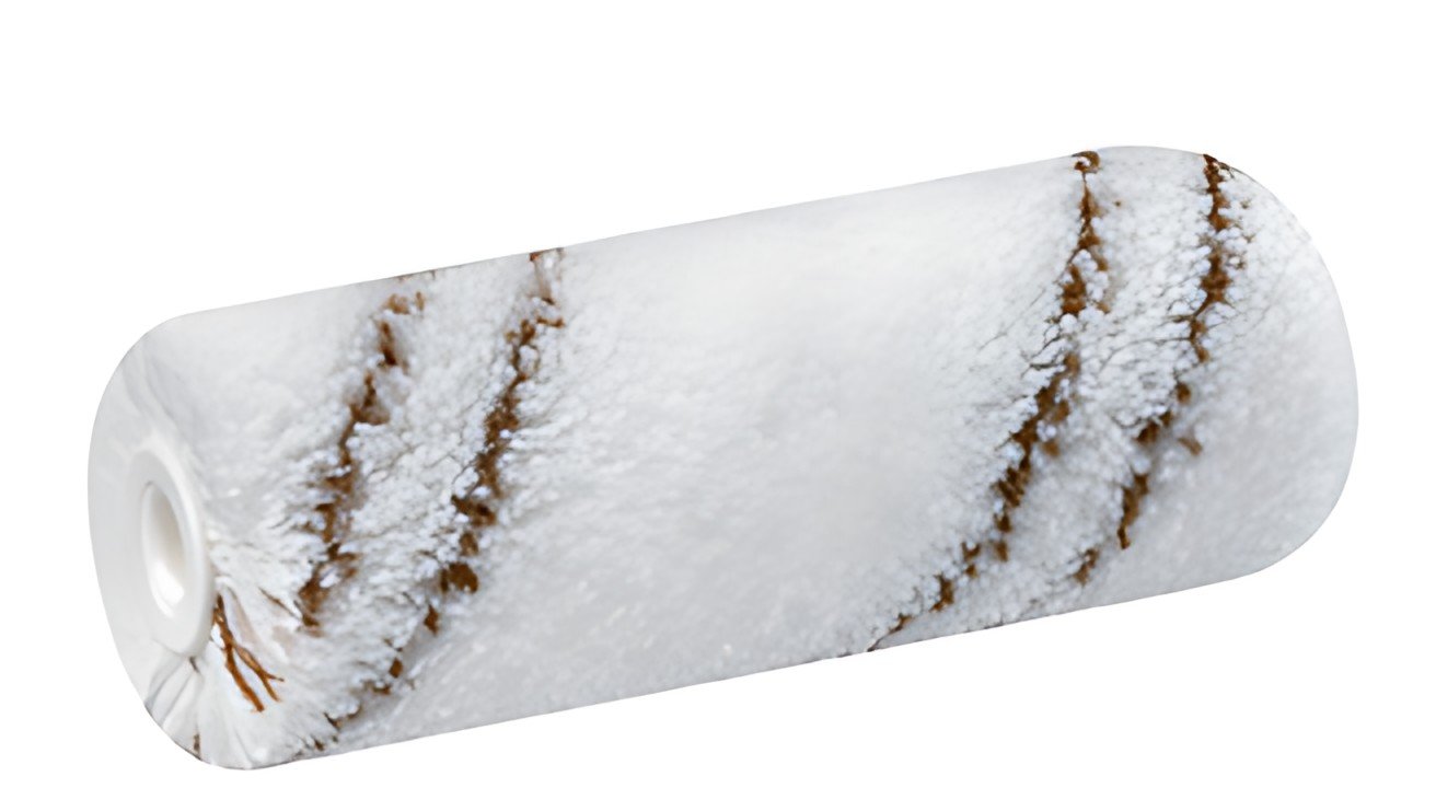 WESTEX Rouleau petites surfaces ARBOLON, 100mm, blanc/marron