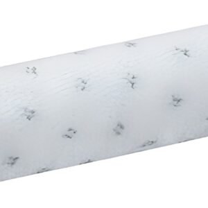 WESTEX Rouleau grandes surfaces MICROVIL, 250 mm, blanc/gris