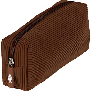 WEDO Trousse en velours côtelé, marron