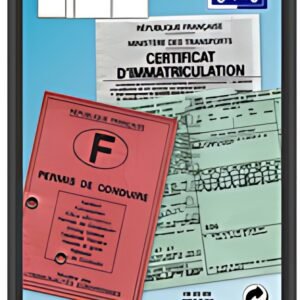 Oxford Etui de protection multipapiers voiture, 3 volets