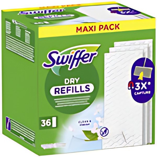 Swiffer Serpillère sèche - pack de recharge