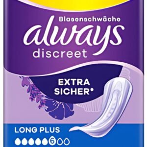 always discreet Serviette pour fuites urinaires Plus Long