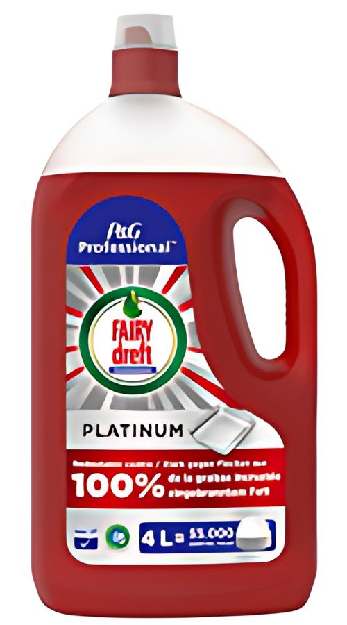 P&G professional FAIRY Liquide vaisselle Platinum, 4 litres