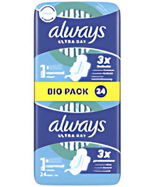 always ultra Serviette hygiénique Normal à ailettes, BigPack