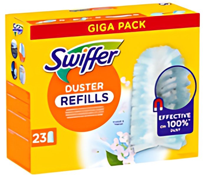 Swiffer Plumeau magnétique parfum febreze, pack de 23