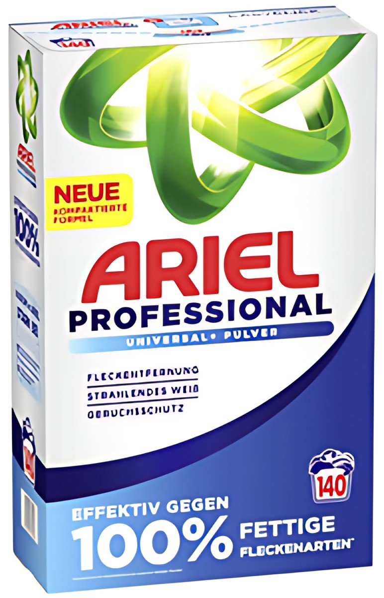 ARIEL PROFESSIONAL Lessive en poudre REGULIER, 7,7 kg