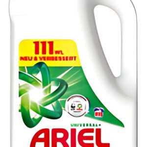 ARIEL Lessive liquide Universal+, 4,995 litres - 111 lavages