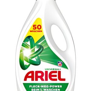 ARIEL Lessive liquide Universal+, 2,25 litres - 50 lavages