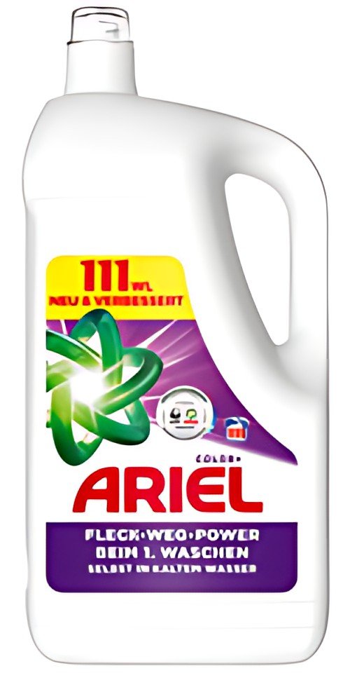 ARIEL Lessive liquide Color+, 4,995 litres - 111 lavages