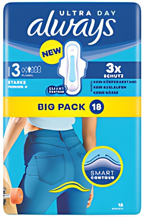 always Serviette hygiénique Ultra Day, Long Plus, BigPack
