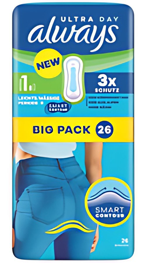 always Serviette hygiénique Ultra Day, Normal, BigPack