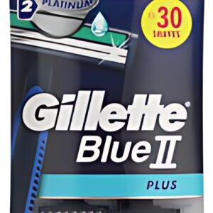 Rasoirs jetables Gillette Blue II Plus, paquet de 6