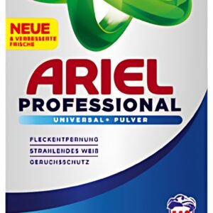 ARIEL PROFESSIONAL Lessive en poudre Universal+, 140 lavages