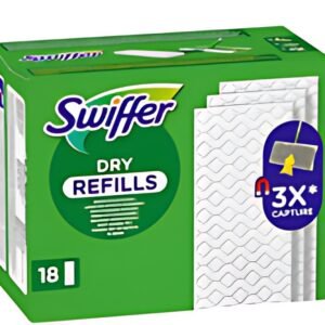 Swiffer Serpillère sèche, pack de recharge de 18