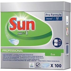 Sun Tablettes pour lave-vaisselle Professional All-in-1 Eco