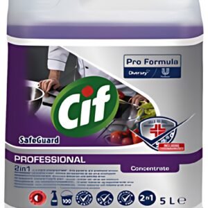 Cif Nettoyant désinfectant concentré 2in1 Professional, 5 L