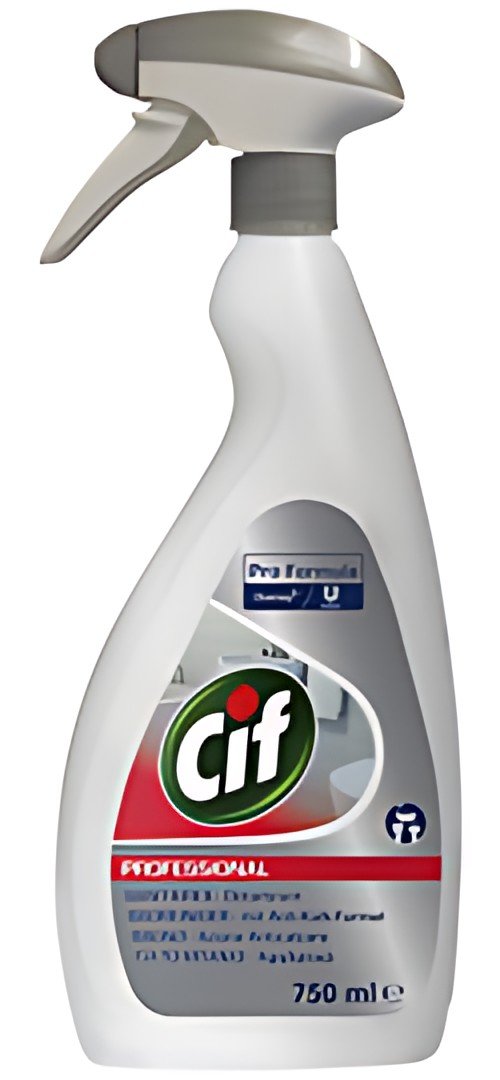 Cif Professional Nettoyant sanitaire 2en1, spray 750 ml