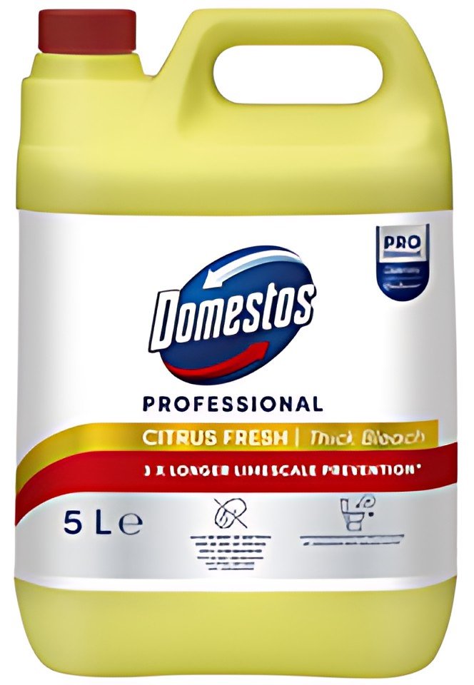 Domestos Professional Nettoyant hygiénique Citrus Fresh, 5 L