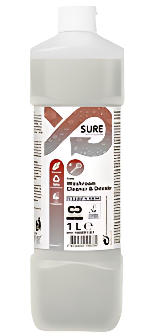 SURE Nettoyant sanitaire "Washroom Cleaner & Descaler", 1 L