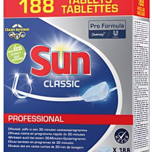 Sun Tablettes lave-vaisselle Professional Classic,188 pièces