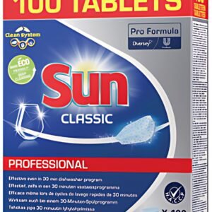 Sun Professional Pastille lave-vaisselle Classic, 100 pièces