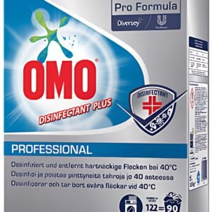 OMO Lessive en poudre Professional Disinfectant, 90 lavages