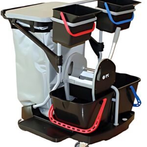TASKI Chariot de ménage DI Enviro Trolley Wet, noir / gris