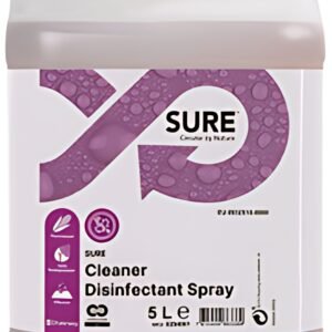 SURE Nettoyant désinfectant "Cleaner Disinfectant", 5 litres