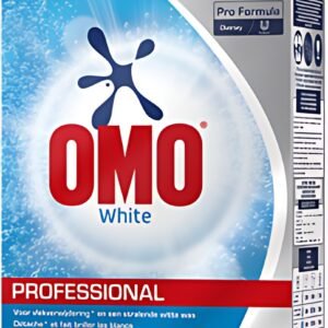 OMO Lessive en poudre Professional White, 140 lavages, 7 kg