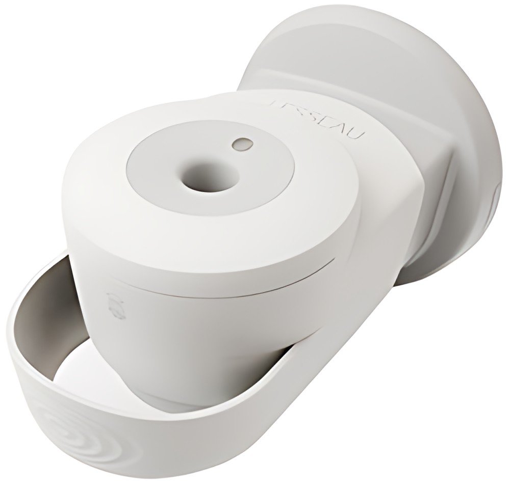 LESSEAU Distributeur manuel pour savon dur, blanc