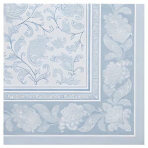 PAPSTAR Serviette "ROYAL Collection Ornaments" bleu arctique
