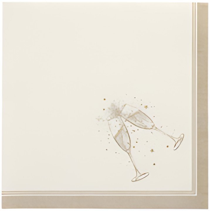 PAPSTAR Serviette "ROYAL Collection Festivities", or