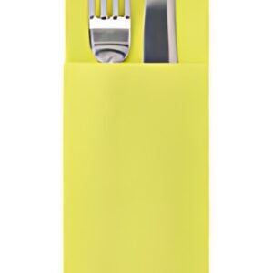STARPAK Serviette pochette "DAILY Collection", vert citron