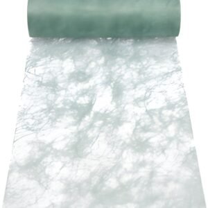 PAPSTAR Chemin de table / ruban décoratif "Sizoflor", jade