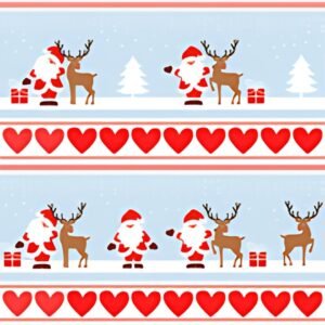 PAPSTAR Serviette à motif de Noël "Lovely Santa"