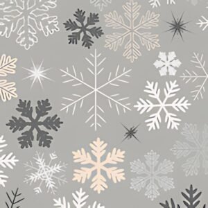 PAPSTAR Serviette à motif de Noël "Snowflakes"