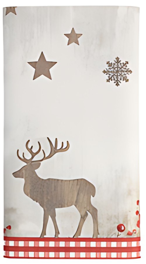 PAPSTAR Nappe de Noël "X-mas Deer"